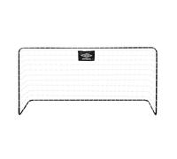 Umbro Portería de fútbol - 182 x 122 x 61 cm - Metal - Incluye 2 Ganchos de Suelo - Negro
