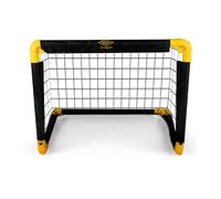 Umbro Portería de fútbol para jardín para niños y Adultos, porterías de fútbol Plegables, porterías de fútbol para Interior y Exterior, 50 x 44 x 44 cm, Negro/Amarillo