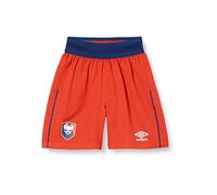 UMBRO Replicas SM Caen Corto, Niño, Rouge/Submarine, FR : Taille Unique (Taille Fabricant : 162)