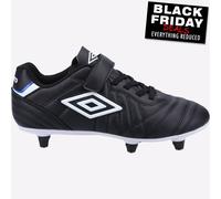 Umbro Speciali Liga Suelo Blando Junior Botas de Fútbol Negro