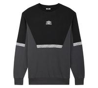 Umbro Sudor de Club de Estilo Deportivo Suéter, Woodland Grey Black, L para Hombre