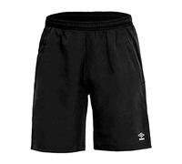 Umbro Torch Jnr Pantalón Corto, Niño, Negro, 12 años