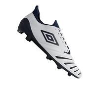 Umbro UX Accuro III Pro FG - Botas de fútbol para hombre, Azul blanco., 40.5 EU