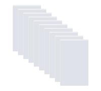 UMCHU 10 Piezas Bolsillo Trasparentes Autoadhesivos,Bolsillos autoadhesivos para tarjetas de visita,para organizar y proteger tus tarjetas de índice o fotos, 170*102mm