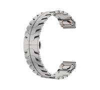 UMCNVV 20mm 22mm Stainless Steel Watch Band For Samsung Galaxy Watch 7/6/5/4/3 40mm 44mm S3 Active2 For Huawei Watch GT5 GT4 GT3 Gt2e Watchbands(Titanium,20MM)