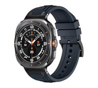 UMCNVV Correa de silicona deportiva para Samsung Galaxy Ultra 47mm, banda de silicona suave para SAMSUNG GALAXY 7 ULTRA 47MM, pulsera sin huecos, correas de reloj(Midnight)