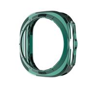 UMCNVV Funda de TPU para Samsung Galaxy Watch 7 Ultra 47mm Protector de marco suave Protector de cubierta de parachoques antiarañazos para Galaxy Watch Ultra(Green)