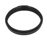 UMDHAIYI Anillo adaptador de lente de 49 mm para filtro de lente de cámara, anillo adaptador de metal para Fujifilm X100V X100VI X100F X100 X100T X100S X70, Black, Informal
