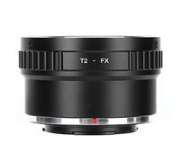 UMDHAIYI Anillo Adaptador de Lente Fikaz T2® FX de aleación de Aluminio para Lentes con Montura T2 para cámaras con Montura Fuji FX.