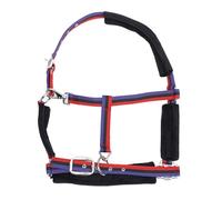 UMDHAIYI Cabestro de Caballo para equitación, Cabestro Ajustable de Nailon con Ajuste cómodo, riendas duraderas para Montar, Entrenar, Uso Estable, diseño Elegante para Equipo de (Grande Adecuada