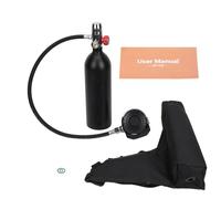 UMDHAIYI Conjunto de válvula de Buceo de Aluminio de aviación S401, Cilindro de oxígeno, respirador de Snorkel, Adaptador de Repuesto, Equipo de Buceo (S401)