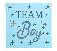 UMDHAIYI Decoración de fiesta de cien días de bebé, adorno de luz LED de madera de color brillante para fiesta de baby shower