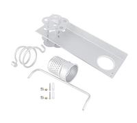 UMDHAIYI Espacio de Aluminio montado en la Pared Estante de Almacenamiento para baño toallero Conjunto de Caja de pañuelos Accesorios