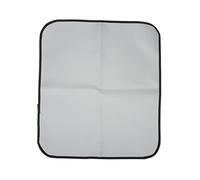 UMDHAIYI Manta ignífuga de picnic con fibra de vidrio recubierta de silicona, alfombra ignífuga de esquina fileteada gris para acampar (METRO)