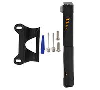 UMDHAIYI Mini Bomba Manual con válvula Schrader/Presta, inflador Universal para Bicicleta, Accesorio para Ciclismo (Oro Negro)