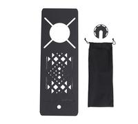 UMDHAIYI Tablero de mesa de camping compatible con IGT, para soporte de estufa SOTO, acero inoxidable, multifuncional, patrones únicos para cocinar y preparar cerveza al aire
