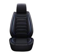 UMDJJU Conjunto Fundas Asientos Coche Fundas para Asientos De Automóvil Cinco con Tapicería Cuero Adornos Dos Tonos Que Se Adaptan La Mayoría Los Vehículos(Black and Red)