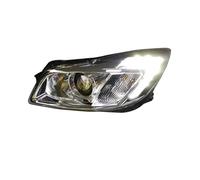 UMDJJU Faro Principal Para Buick Para Regal Para Opel Para Insignia 2009-2013 Estilo Coche Faros Delanteros DRL Señal Giro Luz Bajas Y Alta Lente Proyector Faro Delantero(Without AFS,One set)