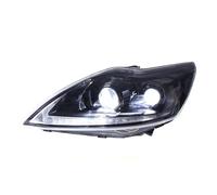 UMDJJU Faro Principal Para Ford Para Focus 2009-2013 Un Par Faros Delanteros Para Automóvil Lente Proyector Lámpara Cabeza DRL Luz LED Dinámica Faro Delantero(High and low beamLED)