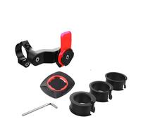 UMDJJU Soporte Navegación Soporte para Teléfono De Motocicleta Y Bicicleta con Amortiguador Vibraciones para Manillar Navegación 47 A 72 Pulgadas(Red Set B)