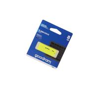 UME2-0080Y0R11 Pendrive USB 2.0 8GB R: 20MB/s W: 5MB/s amarillo USB A GOODRAM
