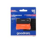 UME3-0160MXR11-2P Pendrive USB 3.2 16GB R: 60MB/s W: 20MB/s USB A negro,naranja