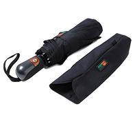 umenice Automaitc - Paraguas de viaje resistente al viento con tela 210t, color negro