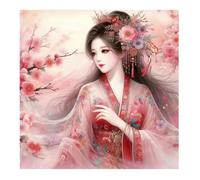 Umfarvt 5D Classical Beauty Diamond Painting Kits for Adults Kids,DIY Round Full Drill diamond art painting kits,Canvas Embroidery Diamond Art Craft for Home Wall Decor 80x80cm