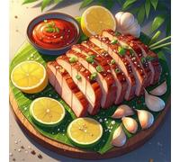 Umfarvt 5D Food Sauce Lemon Diamond Painting Kits for Adults Kids,DIY Round Full Drill diamond art painting kits,Canvas Embroidery Diamond Art Craft for Home Wall Decor 50x50cm