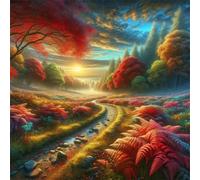 Umfarvt 5D Trees Plants Diamond Painting Kits for Adults Kids,DIY Square Full Drill diamond art painting kits,Canvas Embroidery Diamond Art Craft for Home Wall Decor 90x90cm
