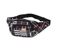 Umhängetasche Damen Herren, Sling Bag Hüfttasche Brusttasche, Canvas Crossbody Bag, Ultraleicht Umhängetasche Brusttasche, Shoulder Bag Perfekt für Pendeln, Reisen, Outdoorsport, Negro , M