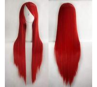 Umi Sonoda Ruka Jabami Yumeko 80cm Negro Blanco Rojo Púrpura Rosa 19 Colores Pelucas Largas Rectas Cosplay Sintético Peluca de Pelo + Gorro de Peluca NO.11