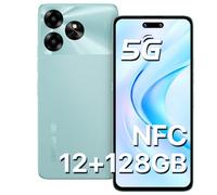UMIDIGI 5G Smartphone NFC, 12GB+128GB Telefono Moviles, 50MP Cámara, 6,57" 90Hz HD+, 5000mAh Batería, Octa-Core Telefonos Moviles Libres, Dual SIM Moviles 5G, Face ID/Fingerprint/GPS/OTG