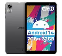UMIDIGI G1 Tab Mini Tablet Android 14, 8 Pulgadas, WiFi 6/BT5.0, 7(3+4) Go+32Go/TF 1To, Quad-Core, 5000mAh, Cámara 5MP 1280x800 FHD, Gris