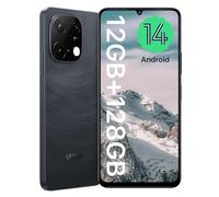 UMIDIGI G9C 50MP Android 14 Smartphone de 128GB+12(6+6)GB,Pantalla de 6.75” 90Hz HD+,Procesador de 2,2GHz,Cámara con IA de 50MP,5000mAh,Doble SIM Móvil 4G/Bluetooth 5.4/Cargador Incluido/NFC/GPS,Negro