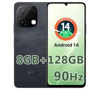 UMIDIGI G9T Smartphone Android 14 Moviles 6.75" Pantalla HD 90Hz Teléfono Móvil Libres,8GB Ram 128GB 1TB, Batería 5000mAh 13MP 8MP,Dual Sim,Face ID Fingerprint OTG GPS,2.4G 5G WiFi Negro