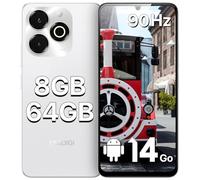UMIDIGI G9X Telefono Moviles, 6.75" HD+ 90Hz Android 14 Smartphone, 8GB(4+4)+64GB/1TB TF, 13MP AI Cámara Móvils, 5000mAh, 4G Doble SIM Teléfono Móvils Libres, Face ID/GPS/OTG/FM Radio (Pata)