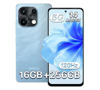 UMIDIGI Note 100 5G Smartphone, Android 14, 6.8" HD+ 120Hz Telefono Movil, 16GB+256GB/TF 1TB, Dual SIM/50MP+16MP/5000mAh/Face ID/GPS