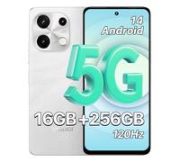 UMIDIGI Note 100 5G Smartphone, Android 14 Telefono Movil, 6.8" HD+ 120Hz Moviles, 16GB+256GB/TF 1TB, Dual SIM 5G Móvil Android, 50MP+16MP Cámara/5000mAh/Face ID/GPS/OTG
