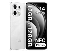 UMIDIGI Smartphone Note 100, Telefono movil Android 14, Movil Octa-Core,120Hz, teléfono móvil de 12(6+6) GB + 128 GB, 6.8 Pulgadas, 50 MP, Face & Fingerprint Unlock, NFC, 5000 mAh, GPS, Doble SIM.