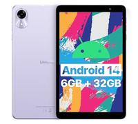 UMIDIGI Tablet Android 14, 8 Pulgadas, WiFi 6/BT5.0, G1 Tab Mini, 7(3+4) Go+32Go/TF 1To, Quad-Core, 5000mAh, Cámara 5MP 1280x800 FHD, GMS, 2025