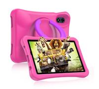 UMIDIGI Tableta NiñOs, 10,1 Pulgadas Android 13 G2 Tab Kids 8GB(4+4)+64GB/1TB, 12800*800HD Pantalla Anti Luz Azul Control Parental Educativos 6000mAh, 8MP Wifi 6 Tablet Infantil, con Funda Tipo-C-Rosa