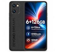 UMIDIGI Teléfono Móvil Libres C1 MAX Android 12 Smartphone Pantalla HD+ de 6.52" 5150mAh Batería Cámara Trasera de 50 MP con IA 6GB+128GB(Ampliable 256GB) Desbloqueo Facial/Dual SIM/GPS