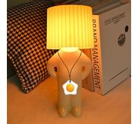 Umikk Lámpara creativa A Little Shy Man, Divertida Lámpara de Mesa LED, Lámpara de Mesa Tímida, Lámpara de Mesa Creativa con Paraguas, Romántica Lámpara de Noche LED Lámpara Dormitorio