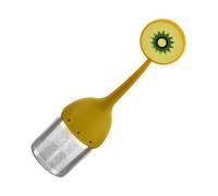 Umiocns Tea Steeper - Bola infusora de té de silicona, reutilizable, con forma de fruta, filtro de cerveza para , reuniones familiares, reuniones, tardes, vacaciones de invierno
