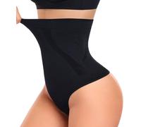 UMIPUBO Fajas Reductoras Mujer Braga Faja Reductora Adelgazante Braguitas Cintura Alta Control Abdomen Sexy Shapewear Vientre Plano Moldeadora Invisible Postparto Recuperación sin Costuras (Negro, L)