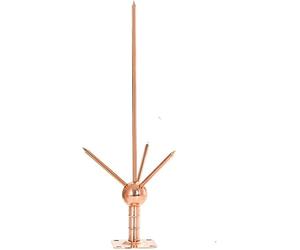 Umiup Pararrayos para el hogar, Kits de pararrayos para techos de Casas, Sistemas de Dispositivos de protección contra Rayos Desmontables para techos, escuelas, Villas, fábricas, hospitales