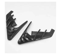 UMIXIRE para Tesla para Model 3 para Model Y Cubierta del Panel del Alerón Lateral del Coche con Flancos De Cámara Cubierta Antipolvo Decorativa(Glossy Black)