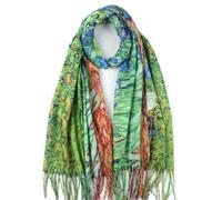 Umjetnost Bufanda de cachemira suave para mujer, elegante, impresión artística, invierno, bufandas, chal grande, envoltura Monet Klimt Van Gogh, regalos, C02, Talla única