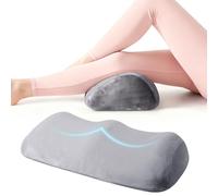 Umllpet Almohada ergonómica para piernas tamaño Grande Color Gris, cojín Separador Entre piernas para Mejora de la Postura al Dormir